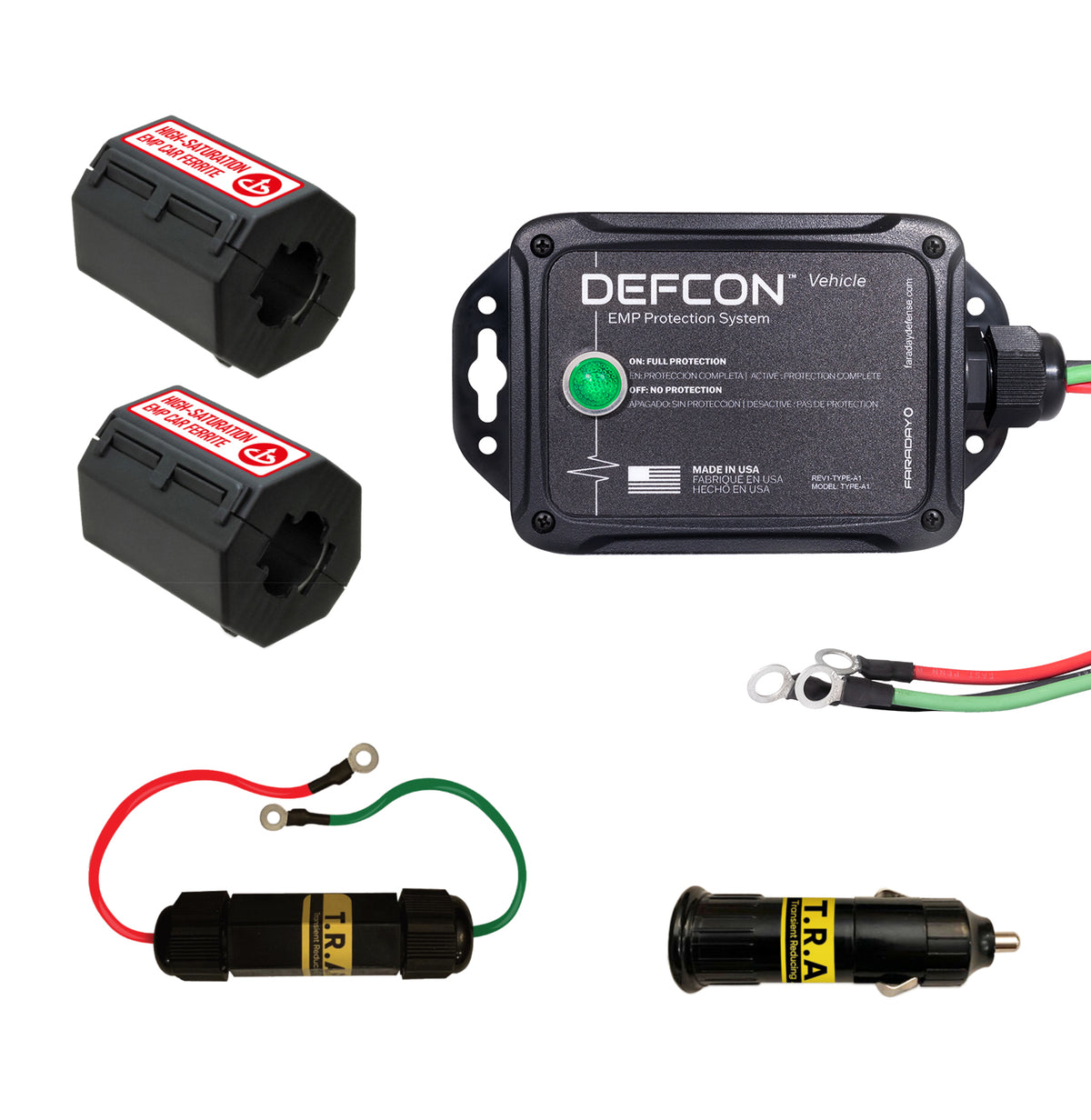 Faraday Defense DEFCON Vehicle + EMP Vehicle Protection Kit