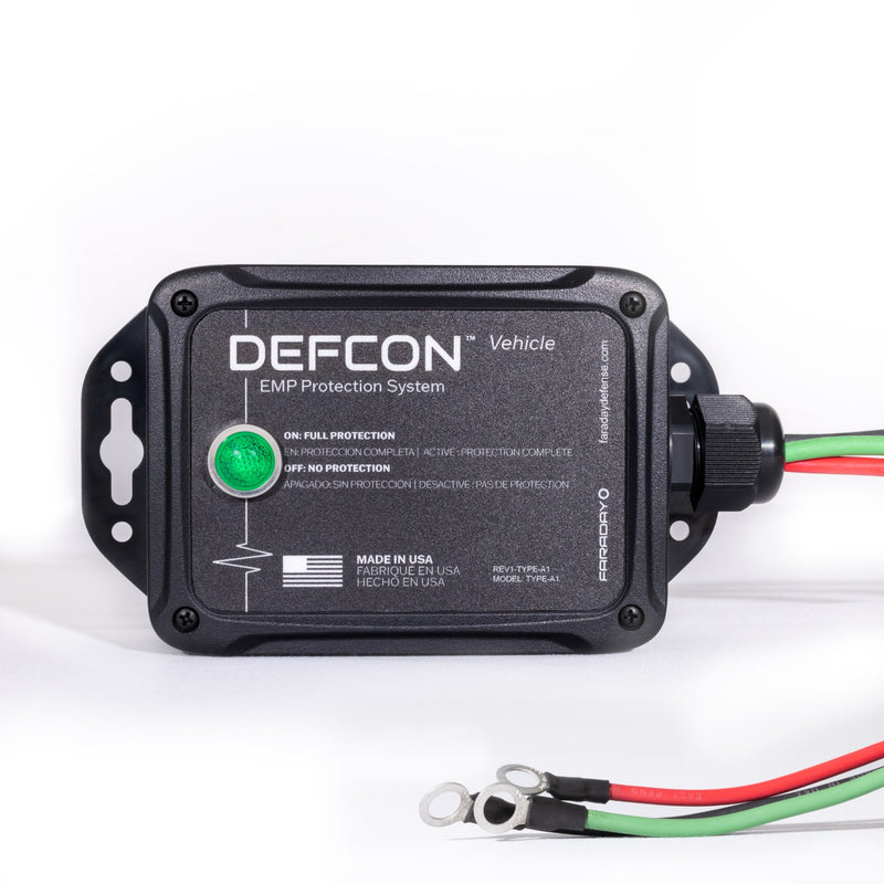 Faraday Defense DEFCON Vehicle EMP Surge Protector, 270,000 A, 12V