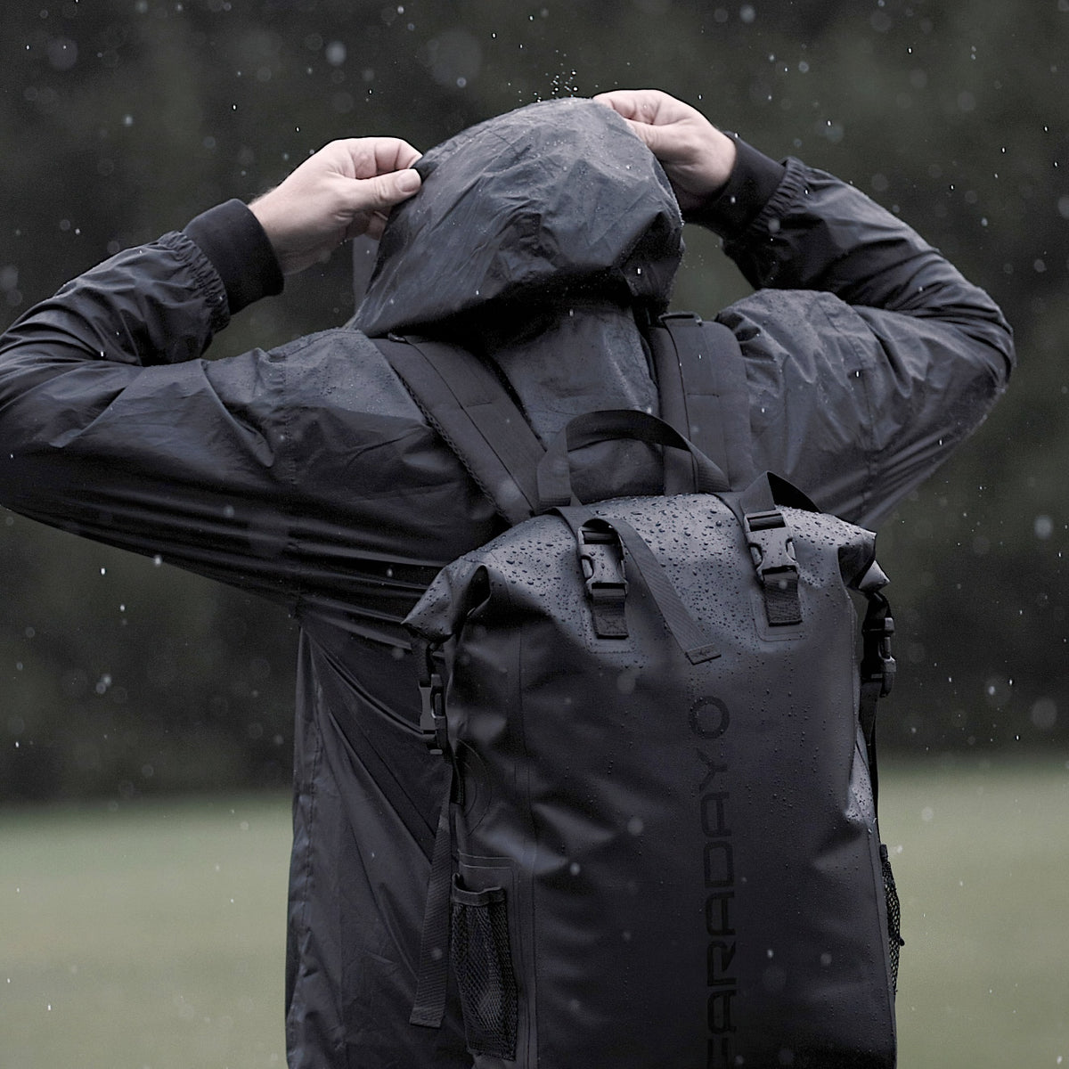 Faraday Defense DRY Bag Backpack, Stealth Black, Waterproof Faraday - photo 10