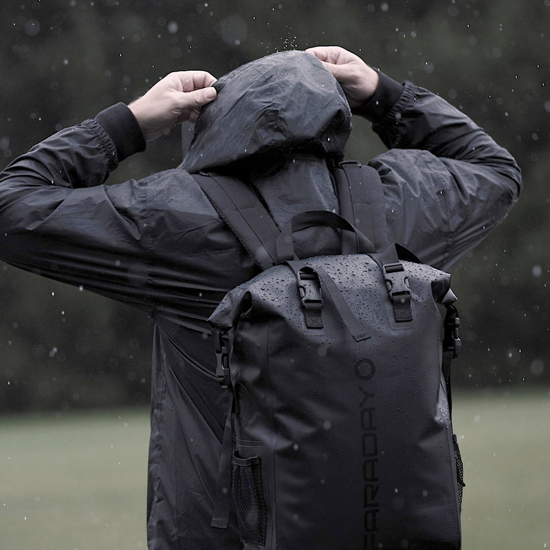 Faraday Defense DRY Bag Backpack, Stealth Black, Waterproof Faraday - photo 10