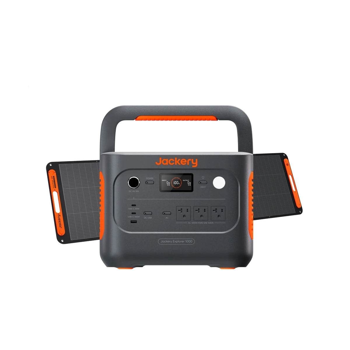 Jackery Explorer 1000 v2 portable power station front view