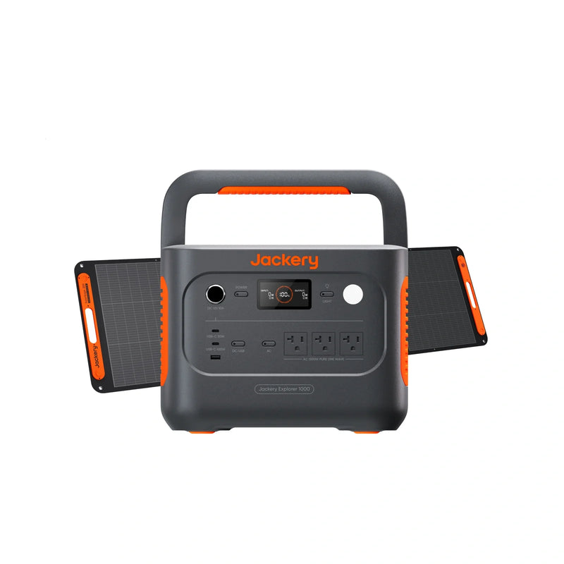 Jackery Explorer 1000 v2 portable power station front view