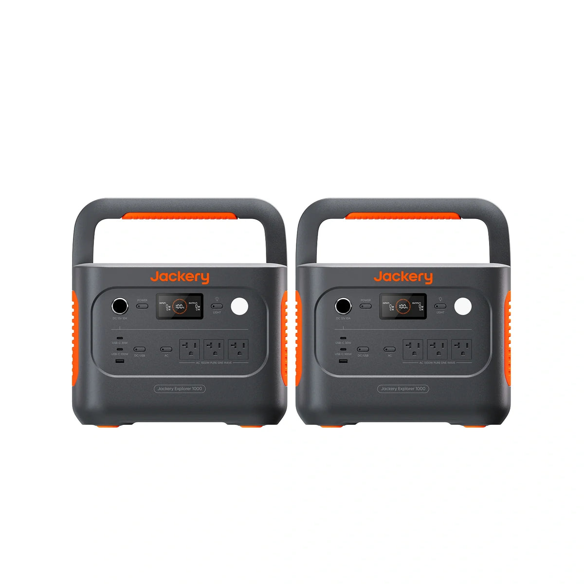 Jackery Explorer 1000 v2 portable power station front view