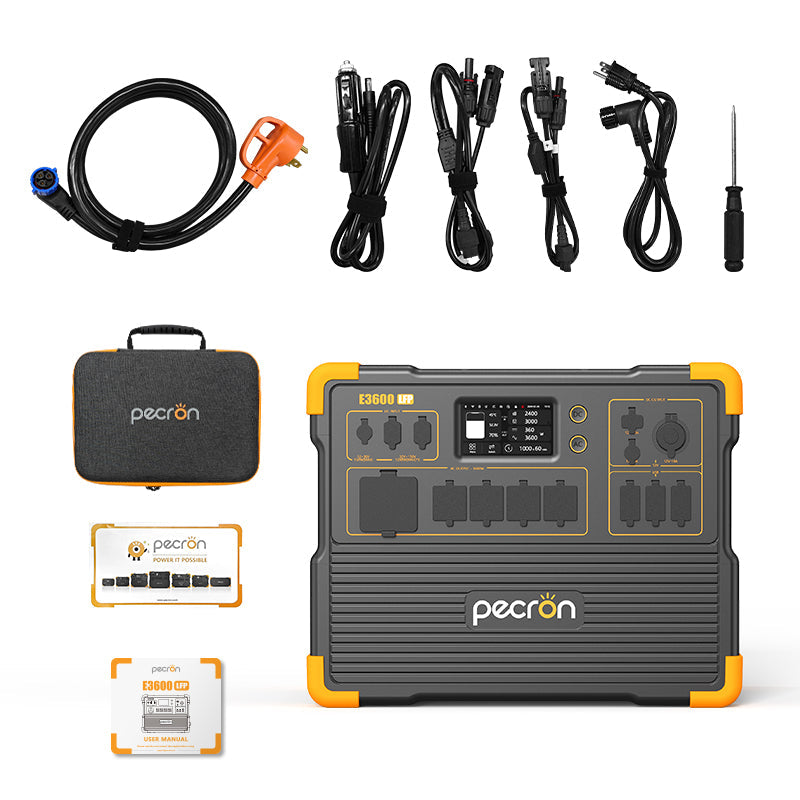 Pecron E3600LFP 3072Wh portable power station - view 5