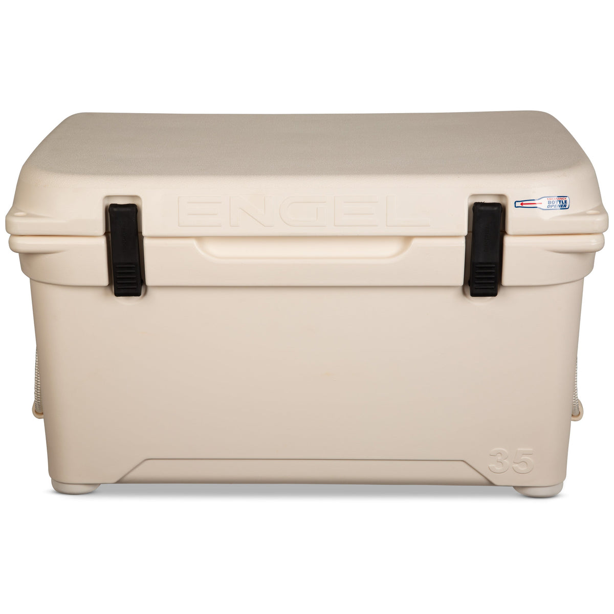 Engel 35 High-Performance Rotomolded Hard Cooler - Coastal White