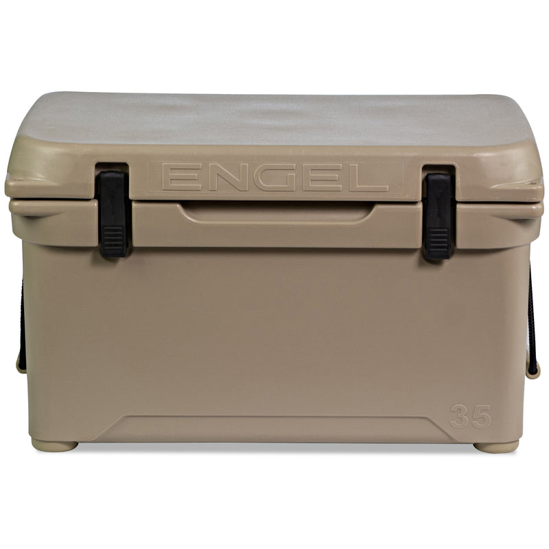 Engel 35 High-Performance Rotomolded Hard Cooler - Tan