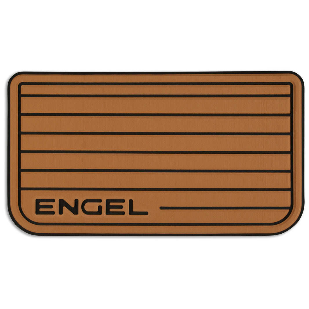 Engel SeaDek Non-Slip Cooler Topper - Tan Teak Pattern - Fits Engel 35