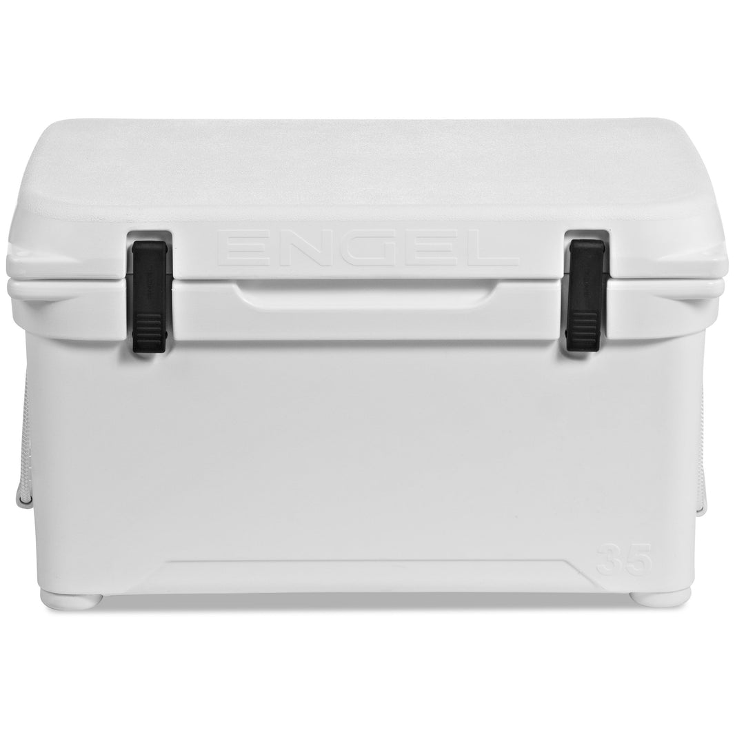 Engel 35 High-Performance Rotomolded Hard Cooler - White