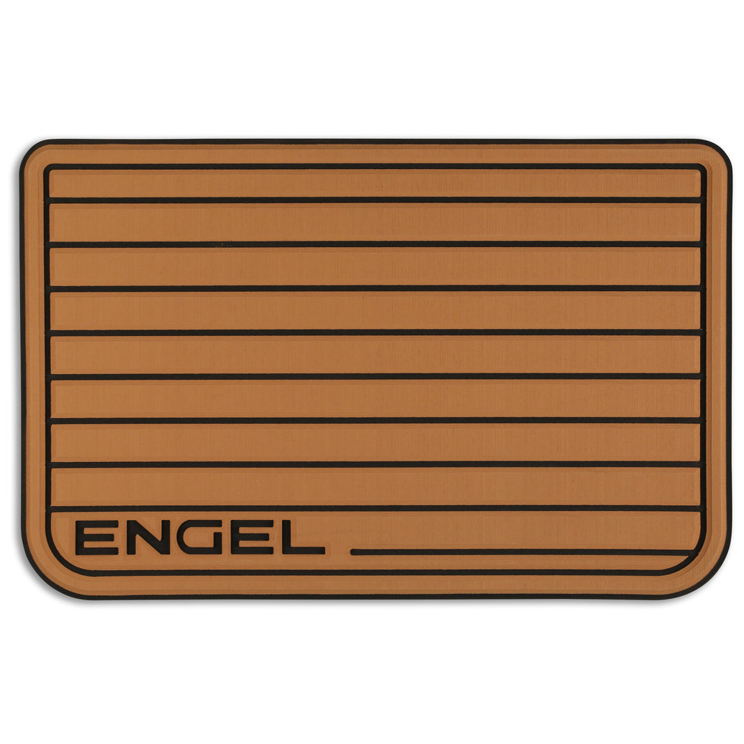 Engel SeaDek Non-Slip Cooler Topper - Tan Teak Pattern - Fits Engel 45