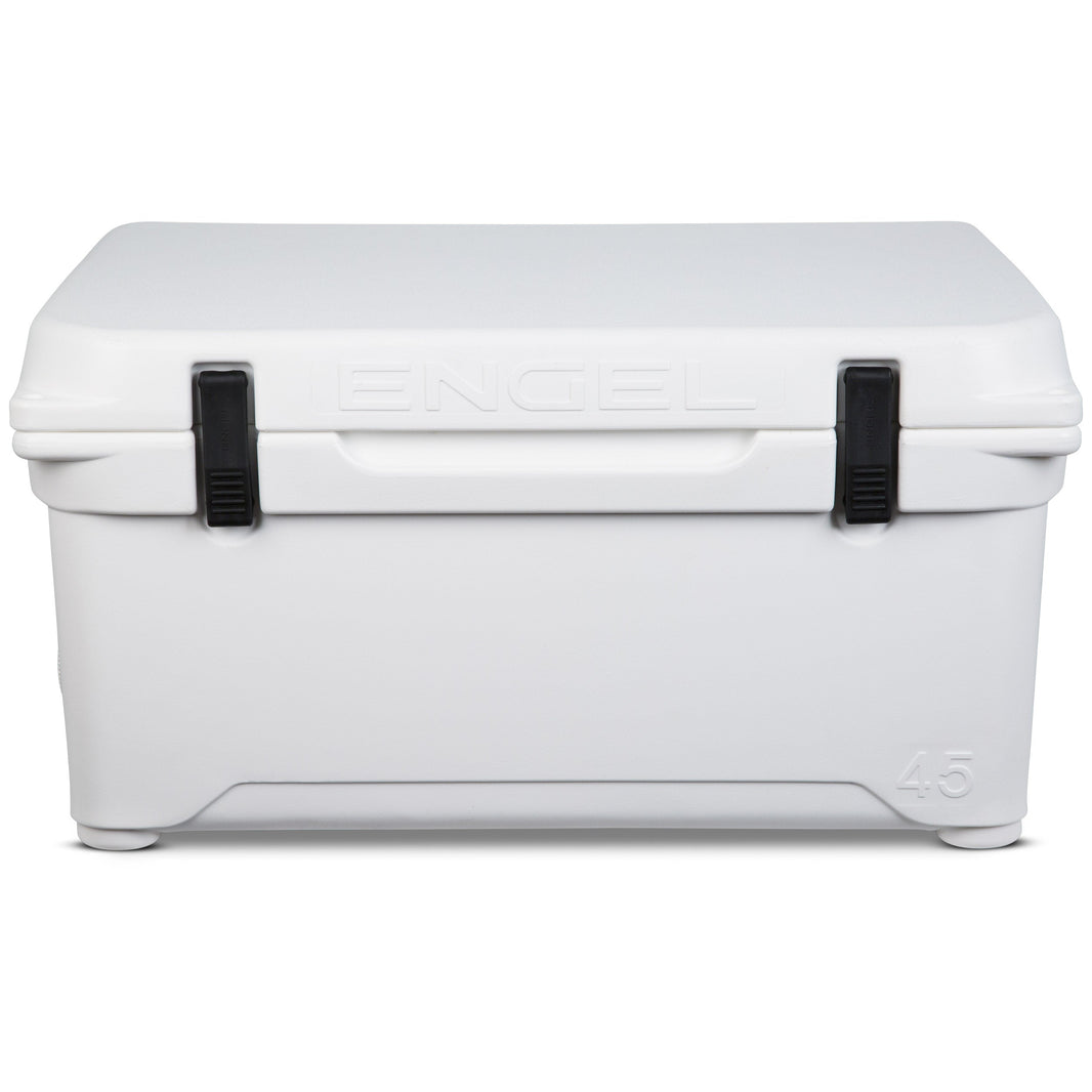 Engel 45 High-Performance Rotomolded Hard Cooler - White