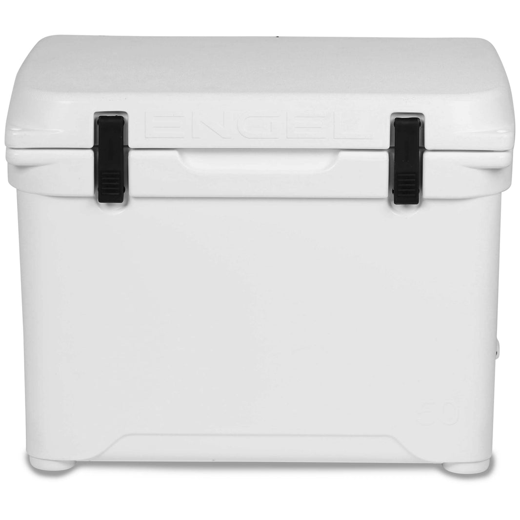 Engel 50 High-Performance Rotomolded Hard Cooler - White