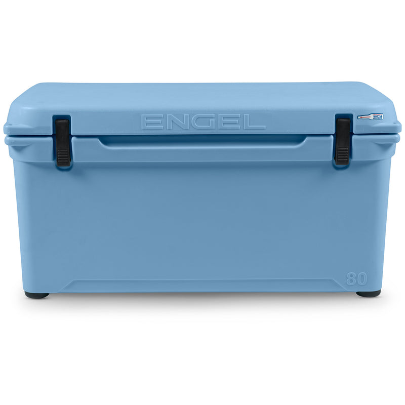 Engel 80 High-Performance Rotomolded Hard Cooler - Arctic Blue