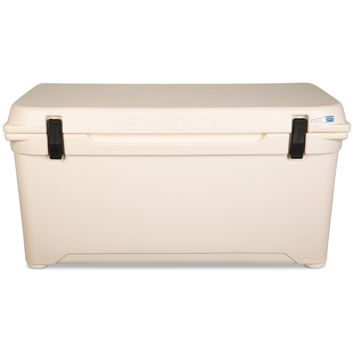 Engel 80 High-Performance Rotomolded Hard Cooler - Coastal White