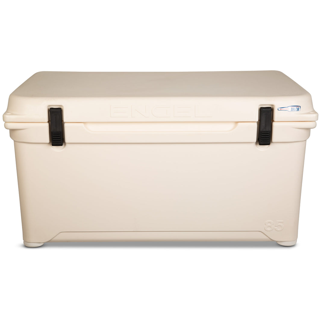 Engel 85 High-Performance Rotomolded Hard Cooler - Coastal White