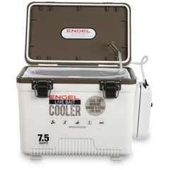 Engel 7.5 Qt Live Bait Cooler with Pull-Out Net and Air Pump