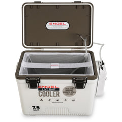 Engel 7.5 Qt Live Bait Cooler with Pull-Out Net and Air Pump