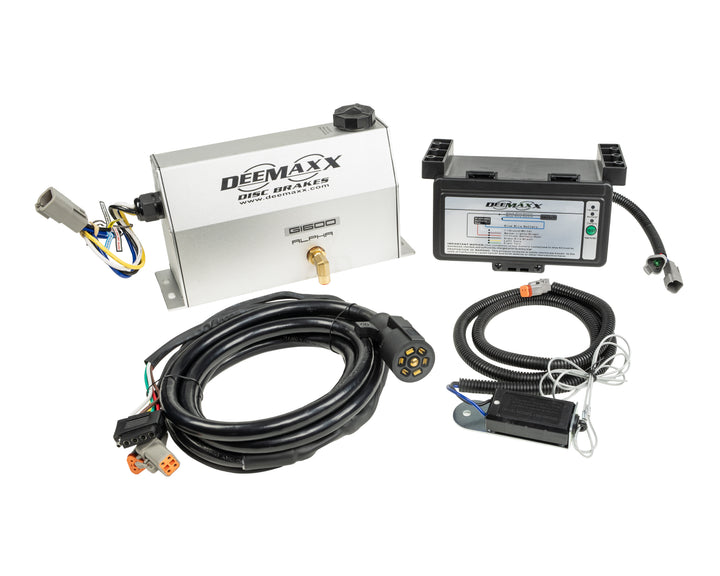 DeeMaxx EOH Alpha 1600 PSI Disc Brake Actuator w/ Built In Compatibility Adapter/ Harness/ Battery w/… (EOHA1600P&P)