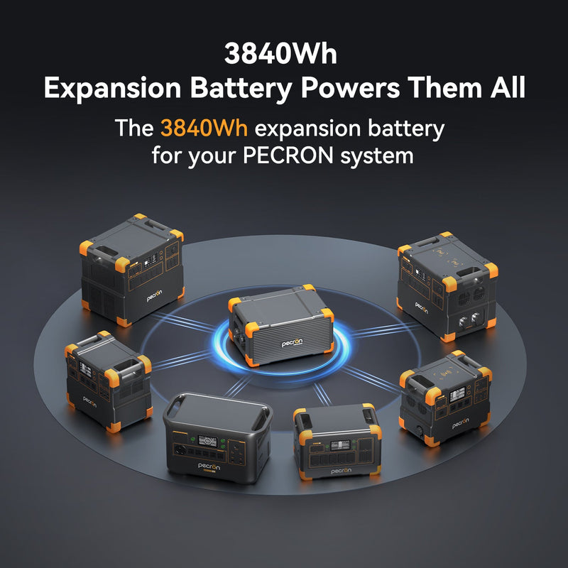 Pecron EP3800-48V 3840Wh expansion battery - view 3