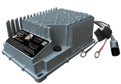 DualPRO Eagle HF ES800 36V 21A 800W Aerial Lift On-Board Battery Charger, Ring Terminals and Interlock