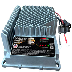 DualPRO Eagle HF ES800 48V 17A 800W Marine On-Board Battery Charger, Ring Terminals with Inline Fuses