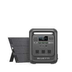 BLUETTI Elite 100 mini power station with 100W solar panel