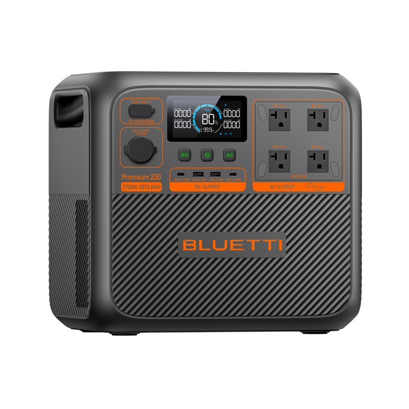 BLUETTI Premium 200 V2 portable power station front view