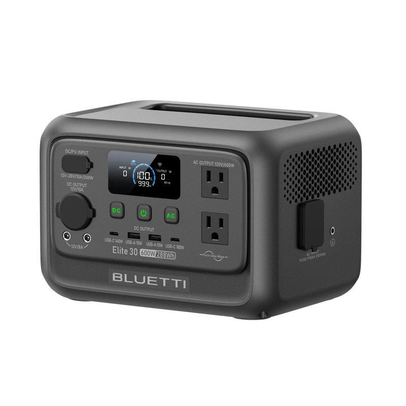 BLUETTI Elite 30 V2 with 60W solar panel