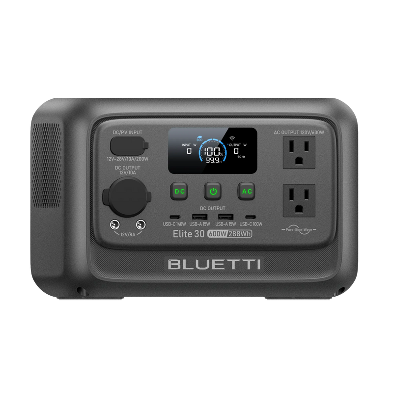 BLUETTI Elite 30 V2 with 60W solar panel