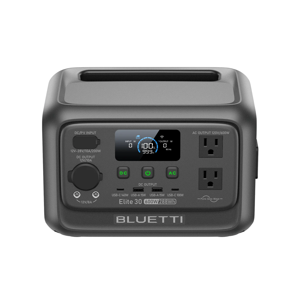 BLUETTI Elite 30 V2 + 100W Solar Panel Bundle
