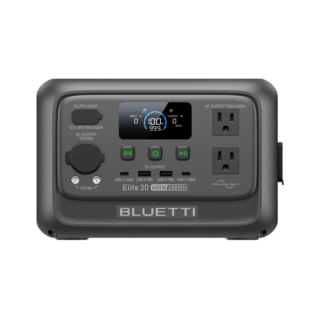 BLUETTI Elite 30 V2 with 60W solar panel