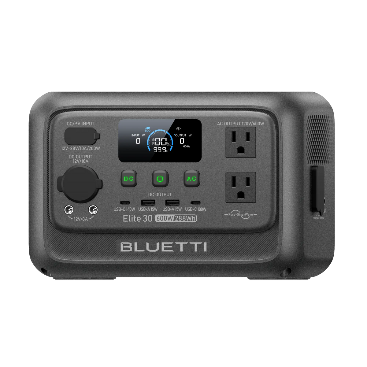 BLUETTI Elite 30 V2 with 60W solar panel
