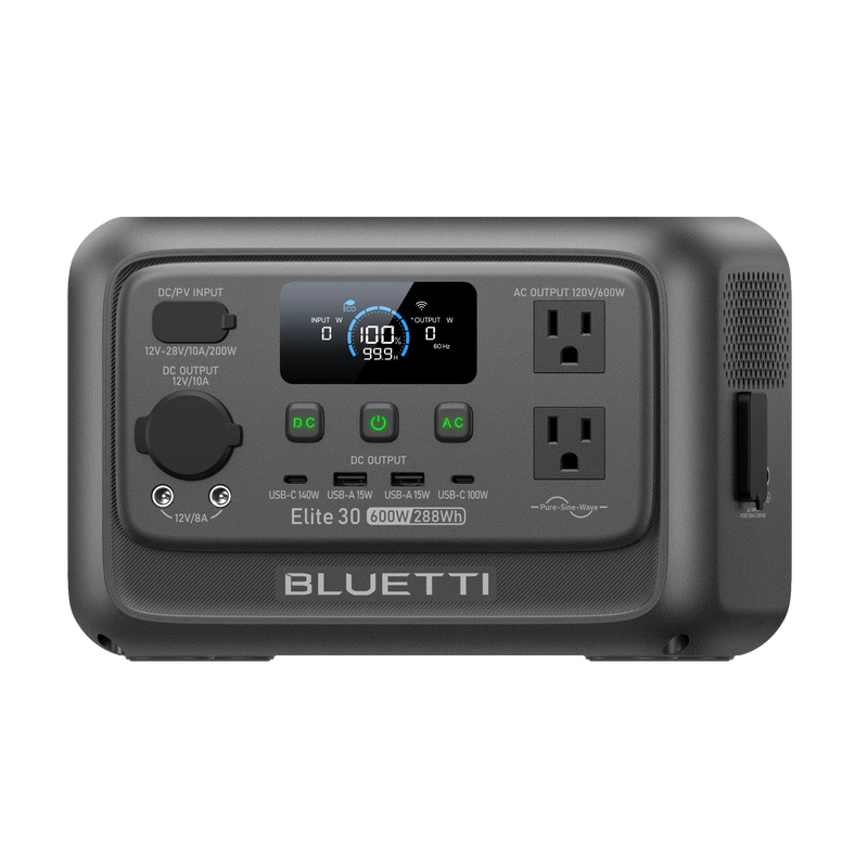 BLUETTI Elite 30 V2 with 60W solar panel