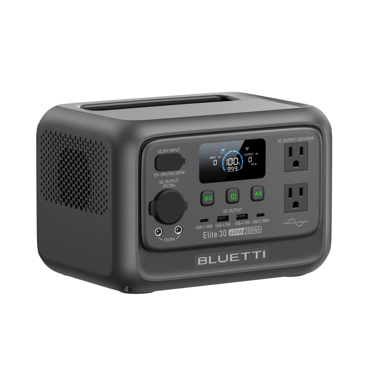 BLUETTI Elite 30 V2 with 60W solar panel