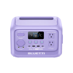 BLUETTI Elite 30 V2 Twilight Glow Purple with 60W solar panel
