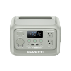 BLUETTI Elite 30 V2 Light Sand Grey with 60W solar panel