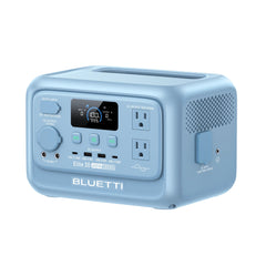 BLUETTI Elite 30 V2 Glacier Blue with 60W solar panel