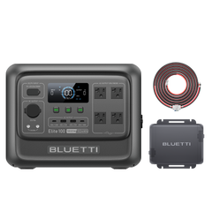 BLUETTI Elite 100 V2 power station with Charger 1 alternator charger