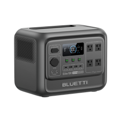 BLUETTI Elite 100 V2 power station with 350W solar panel