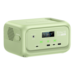 BLUETTI Elite 10 green mini power station with 60W solar panel