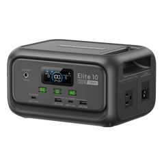 BLUETTI Elite 10 mini power station with 100W solar panel
