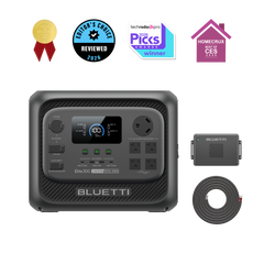 BLUETTI Elite 300 power station with Charger 2 alternator charger