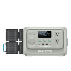 BLUETTI Elite 30 V2 Light Sand Grey with 60W solar panel