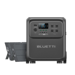 BLUETTI Elite 400 power station with two 200W solar panels