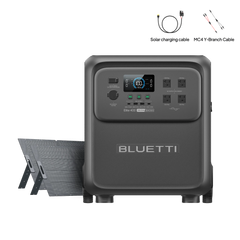 BLUETTI Elite 400 power station with two 350W solar panels