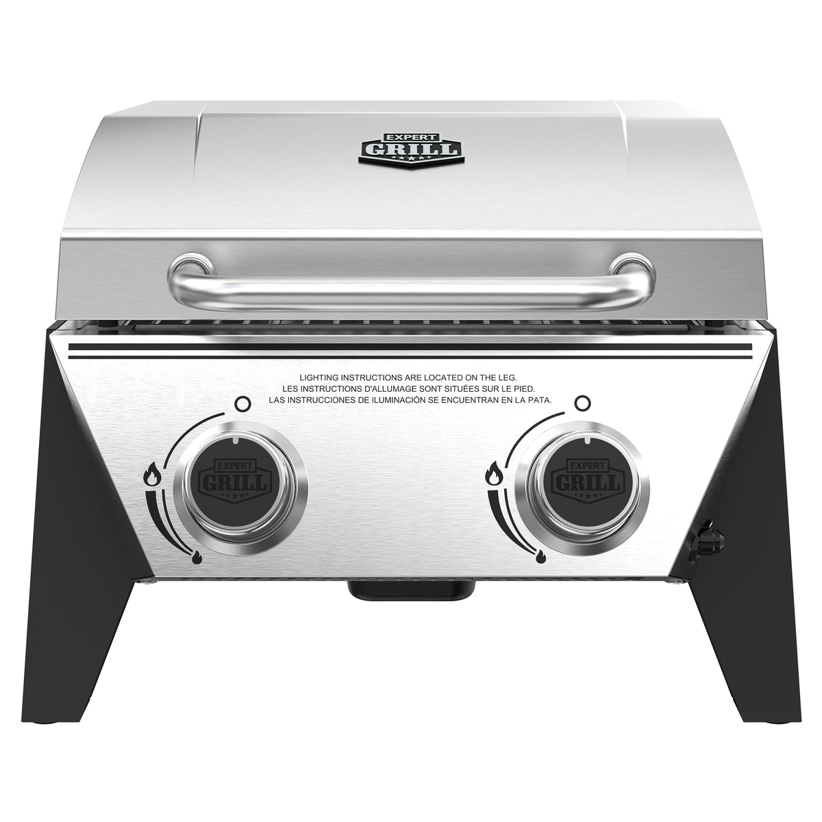Expert Grill 2-burner tabletop grill