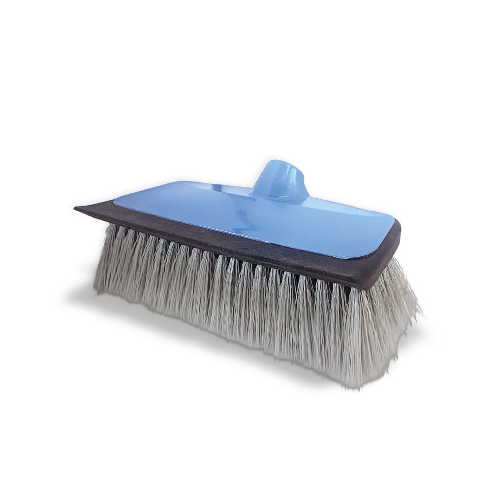 Dicor Exterior Wash Brush with Squeegee, 10" Soft Bristle