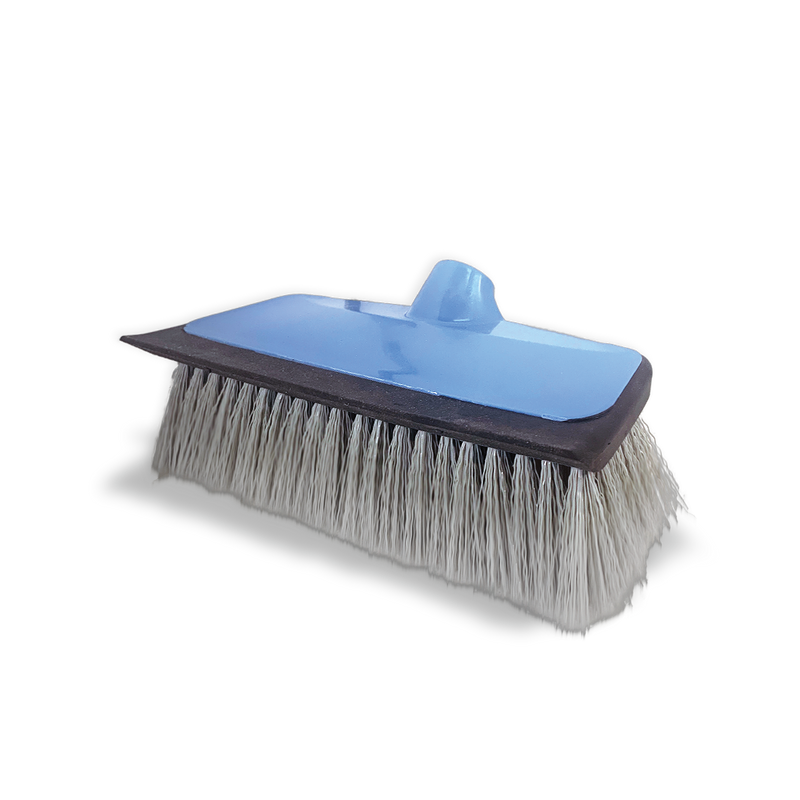 Dicor Exterior Wash Brush with Squeegee, 10" Soft Bristle