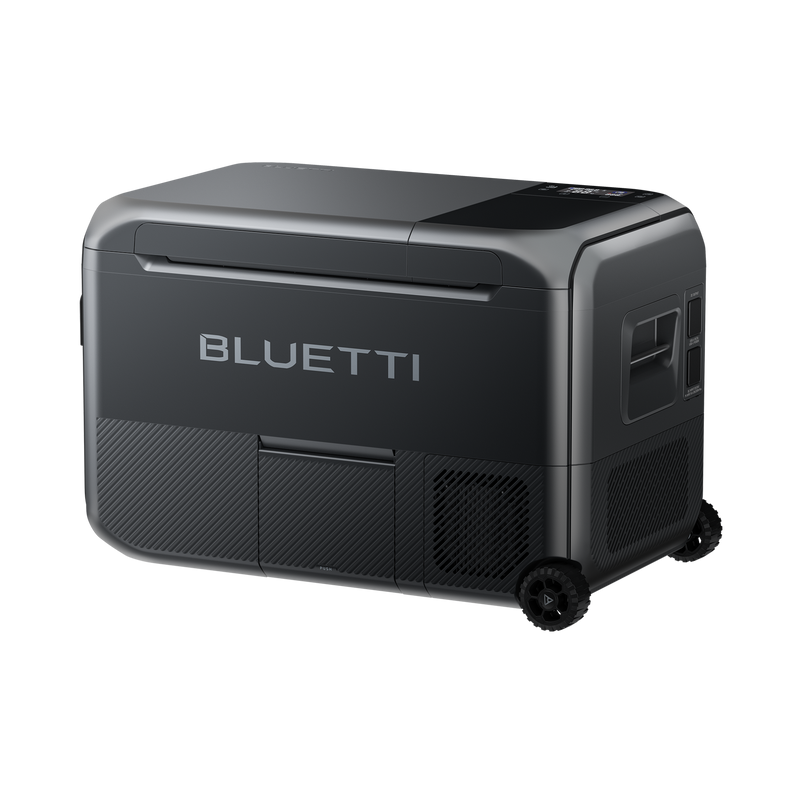 BLUETTI MultiCooler portable fridge freezer with lid open