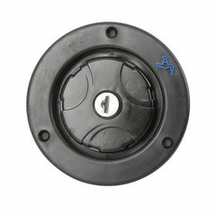 Fiamma lockable gravity fresh water fill hatch black - view 2