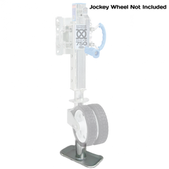 ARK XO750 trailer jack foot stand black zinc - view 3